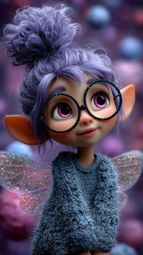 surajarts a beautiful cute baby purple fairy smiling happily wi ffe7271c e178 464d a9e0 55bcfc14f63d.jpg