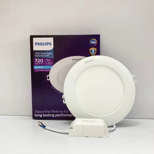 den downlight am tran sieu mong led philips dl262 ec rd d125 9w 6500k 720lm kich thuoc 145x18mm.webp