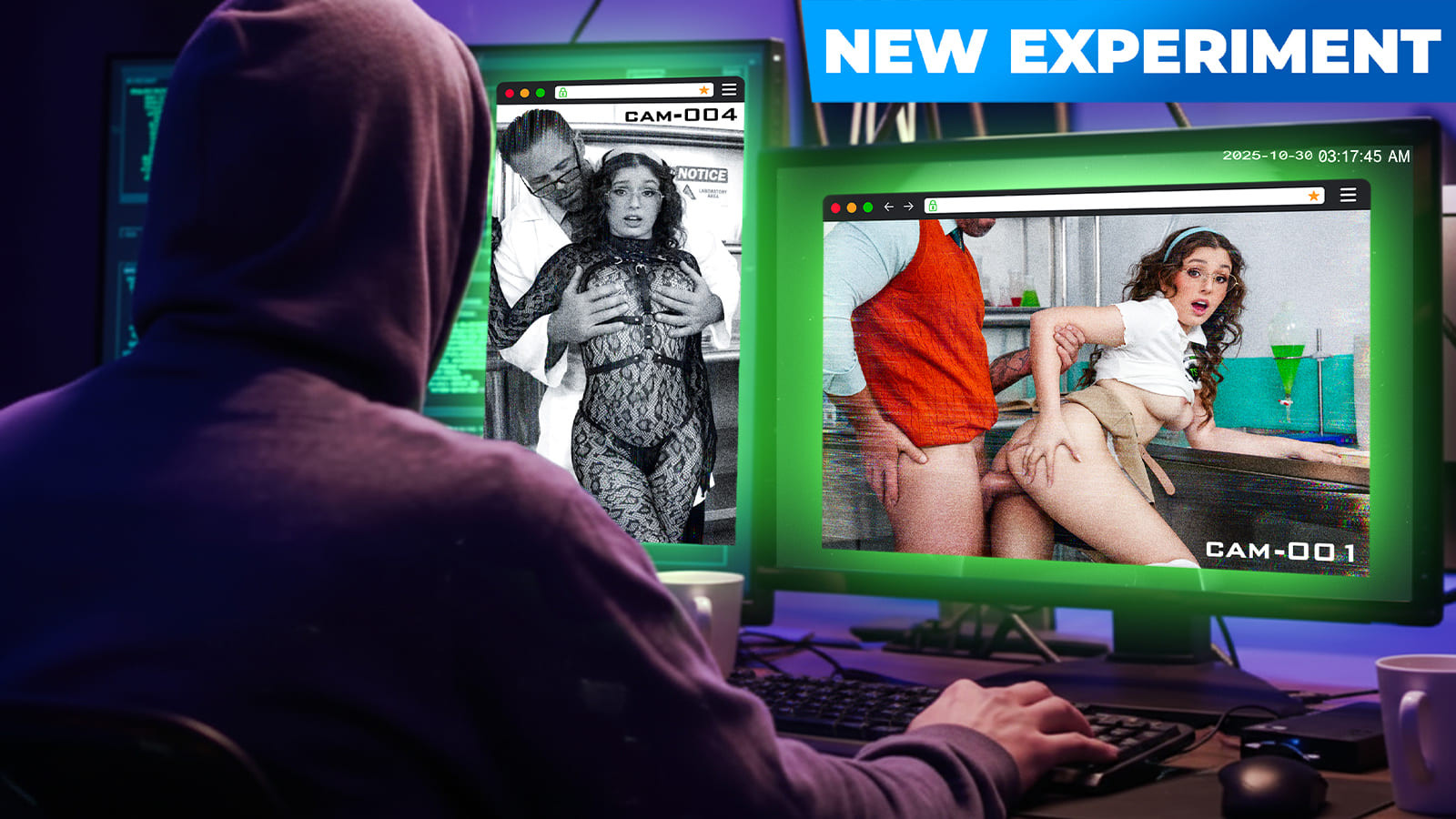 ReptyleLabs 25 10 30 Leana Lovings Secret Voyeur Experiment