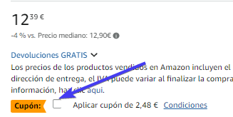 cupón amazon