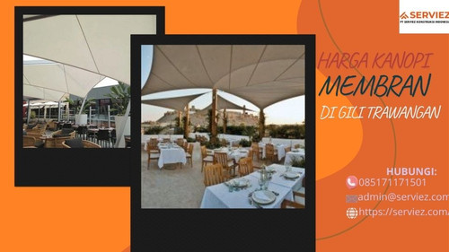 Harga Kanopi Membran di Gili Trawangan.jpg