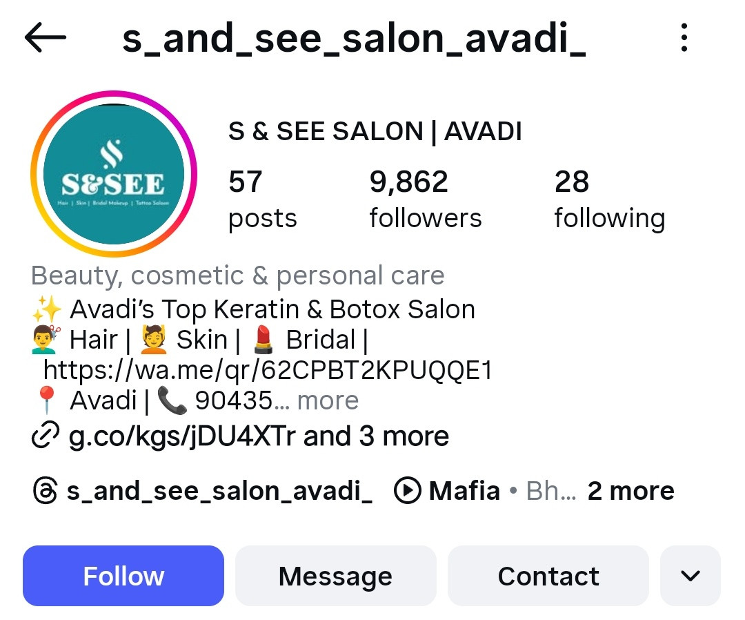 Client Profile Screenshot 1