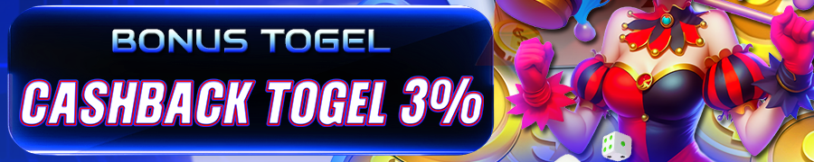 VENUS4D Bonus Cashback Mingguan 3% (khusus togel)