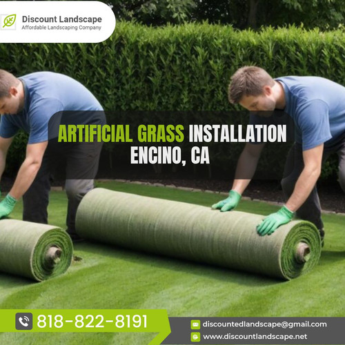 Artificial GRASS installation Encino, CA.jpg