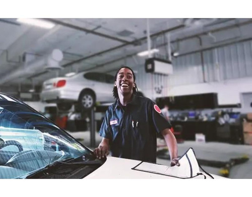 A student at the Automotive Training Institute is learning how to diagnose and repair hybrid automob.jpg