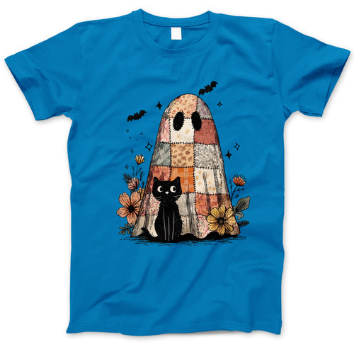 Photograph of four blank t-shirts greys beige and army green. Clipping path included. Ready for your.jpg