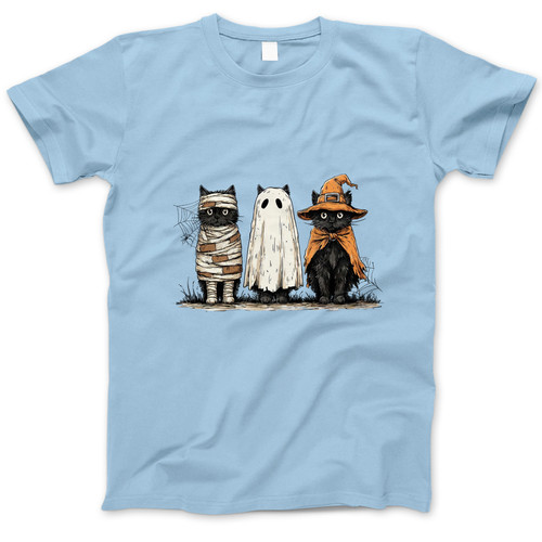 Photograph of four blank t-shirts greys beige and army green. Clipping path included. Ready for your.jpg