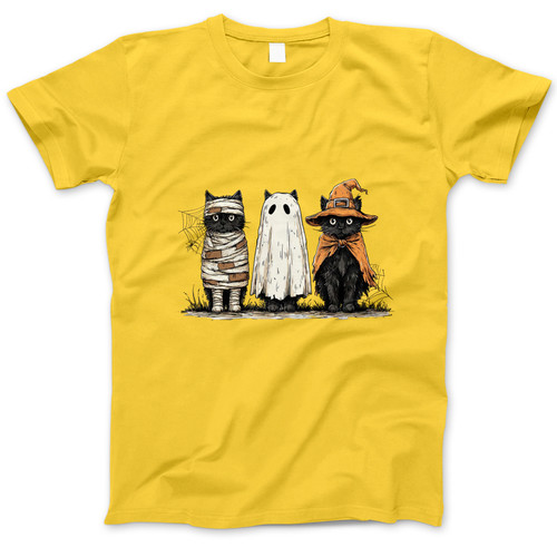 Photograph of four blank t-shirts greys beige and army green. Clipping path included. Ready for your.jpg