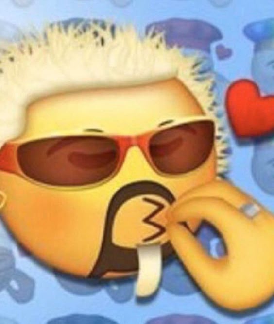 guy fieri emoji meme image