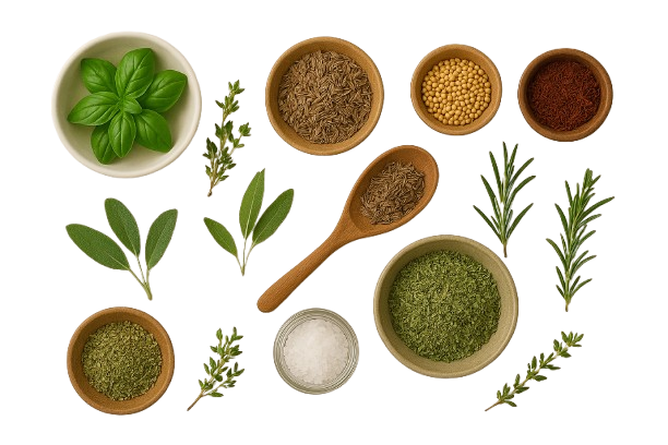 Assortiment van kruiden van Tuanashop