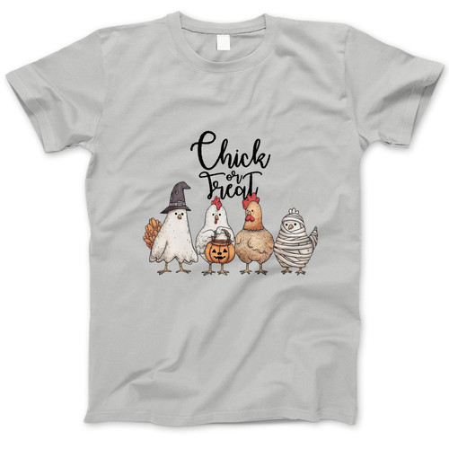Photograph of four blank t-shirts greys beige and army green. Clipping path included. Ready for your.jpg