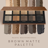 BROWN MATTE PALETTE PALETA MULTIFUNCIONAL.UNICA foto2