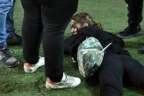 UDINE, ITALY - OCTOBER 14:  Protest Pro Palestine during the FIFA World Cup 2026 qualifier match bet.jpg