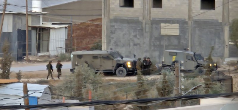 من اقتحام قوات الاحتلال المستمر لبلدة طمون، جنوبي طوباس....