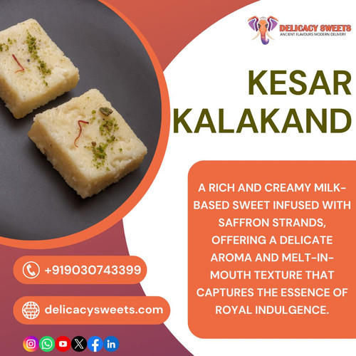 What Makes Kesar Kalakand a Luxurious Treat for Every Sweet Lover ?.jpg