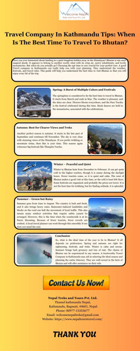 Travel Company In Kathmandu Tips When Is The Best Time To Travel To Bhutan.jpg
