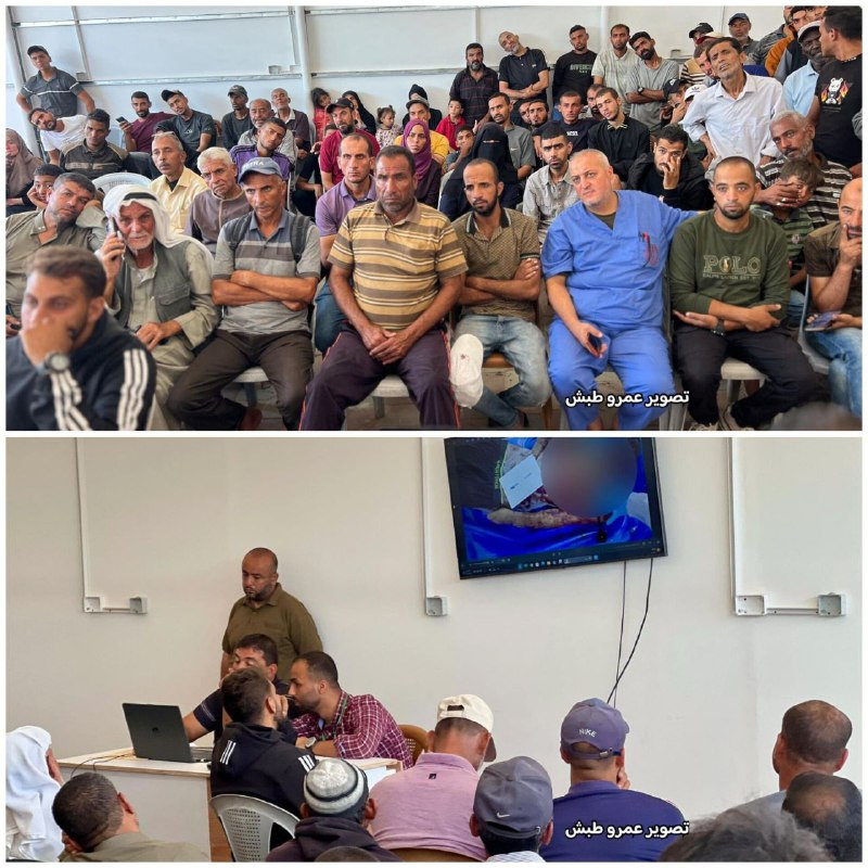 لحظات قاسية ومشاهد مروعة.. عدد كبير من أهالي المفقودين في قطاع غزة، أثناء محاولتهم التعرف على الجثامين مجهولة الهوية في مجمع ناصر الطبي، بعد إفراج الا...