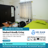 Close to coaching centers and universities,