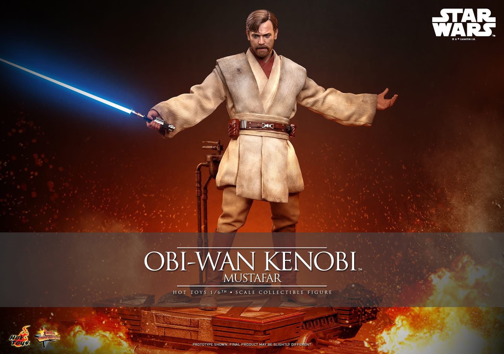 Obi-Wan Kenobi on Mustafar Obi-Wan Kenobi on Mustafar