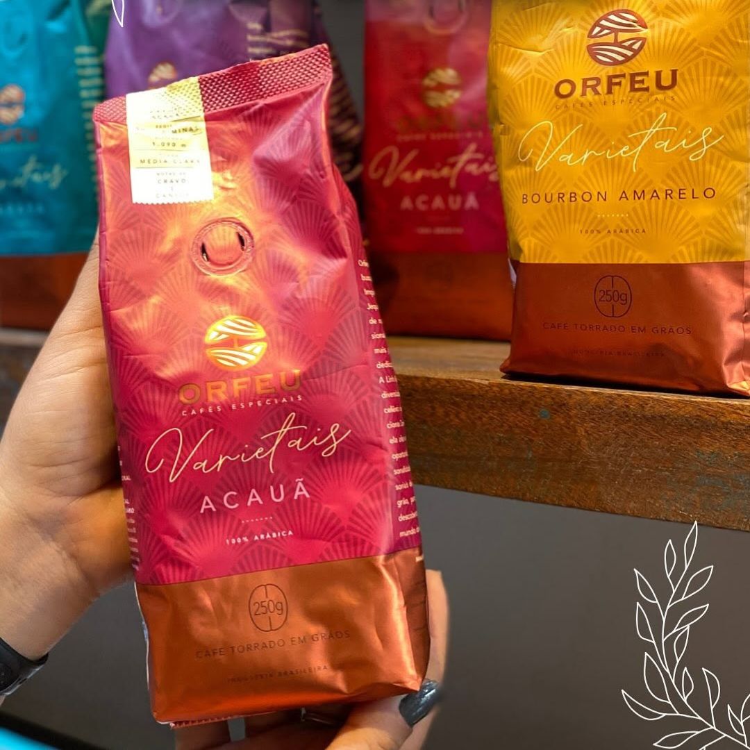 Café Acauã Orfeu em Grãos, 100% Arabica 250g