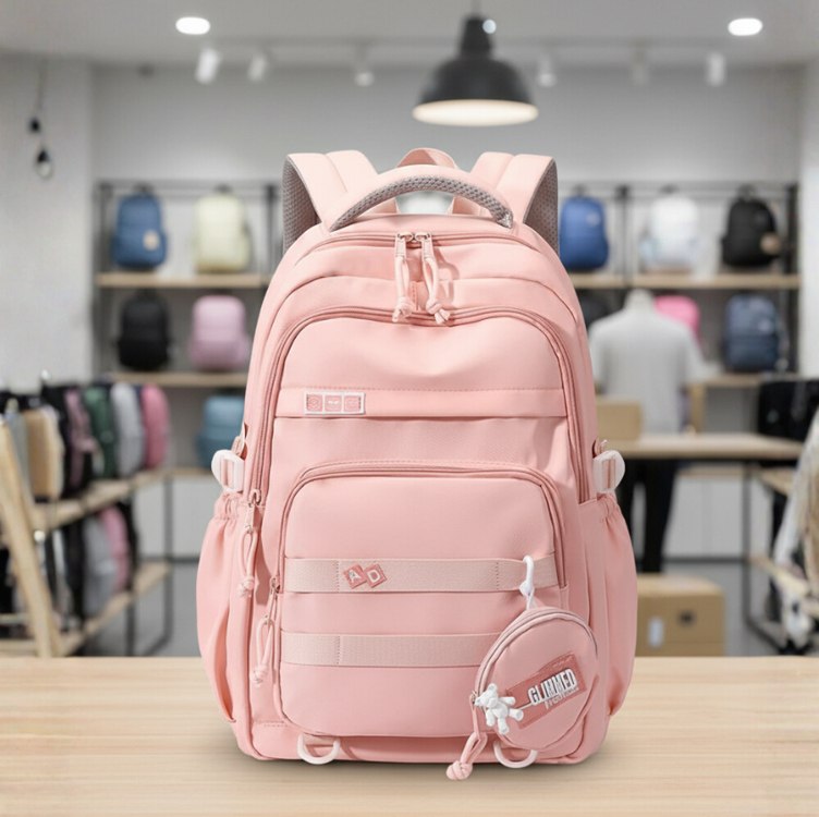 JMSUN Mochila Impermeável Feminina Mochila leve e fofa para mulheres, mochila para laptop de viagem casual mochila para computador de casal