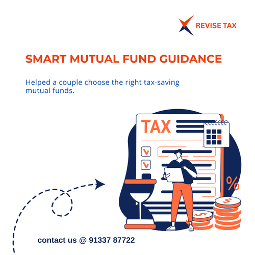 We explained mutual fund options and how to save taxes through smart planning..png