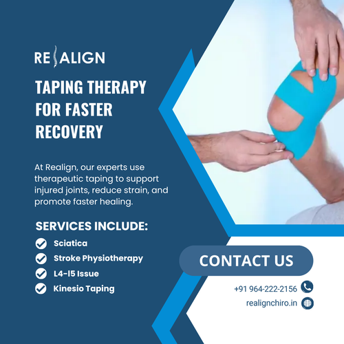 Taping that heals and supports