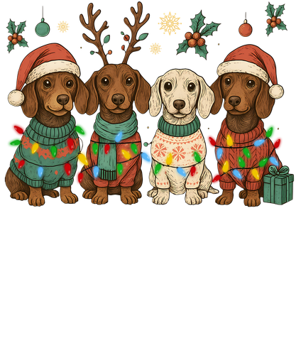 20251013 Merry Christmas Dachshund Dog.png