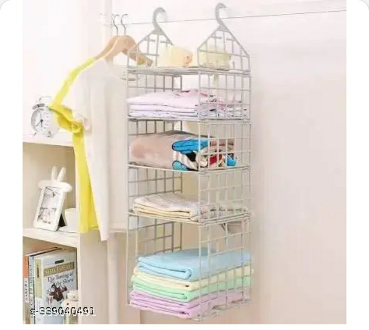 ALAKH KITCHEN 5 Layer Folding Clothes Storage Rack - Image 5