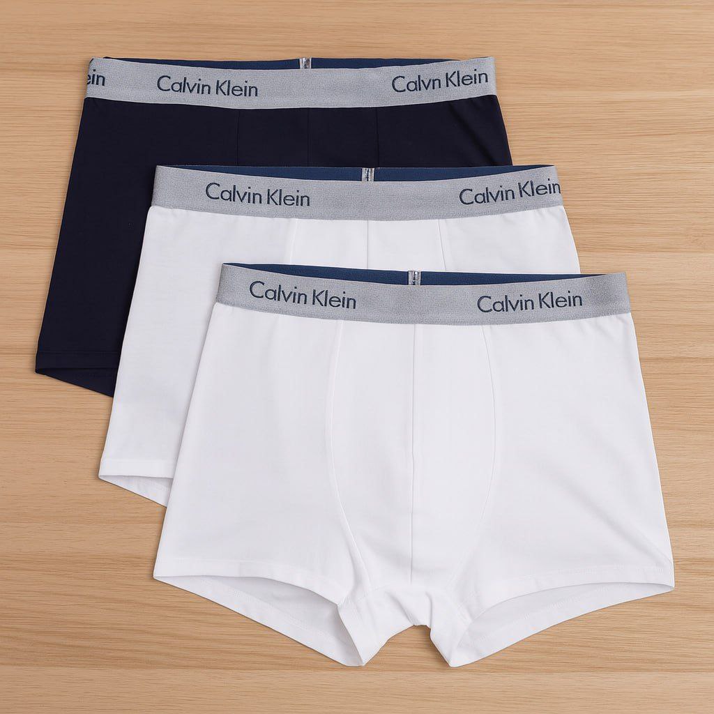 Kit 3 Cuecas Low Rise Trunk Calvin Klein