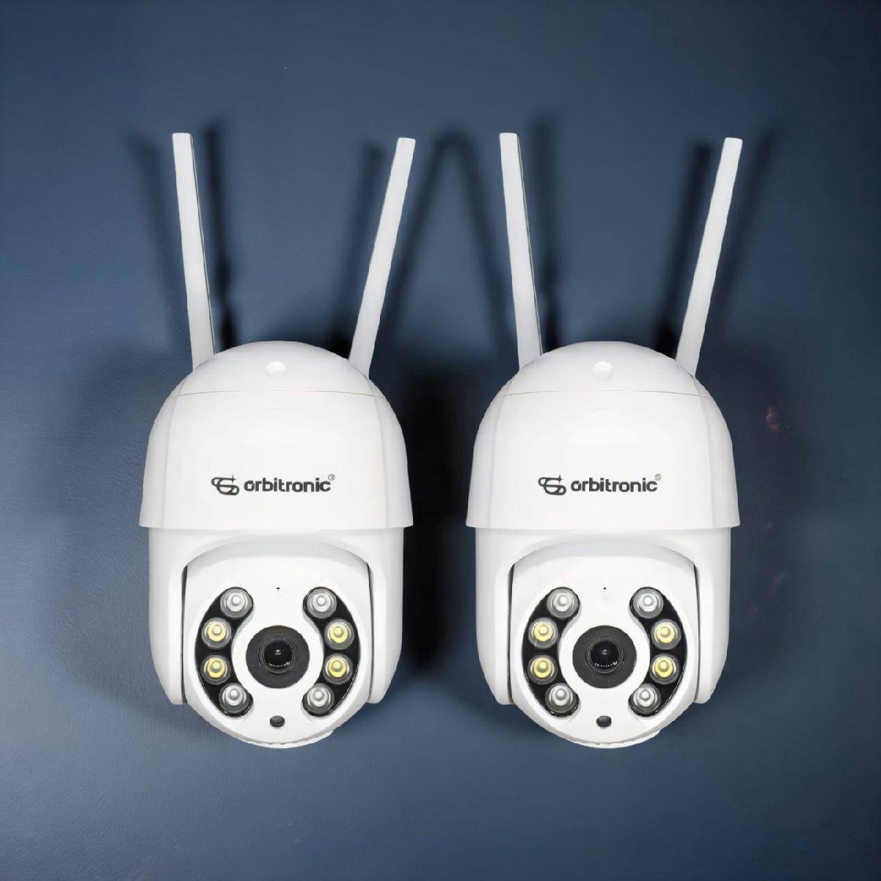 Kit 2 Câmera De Segurança Orbitronic ORB776 Com Resolução 1080p Branco