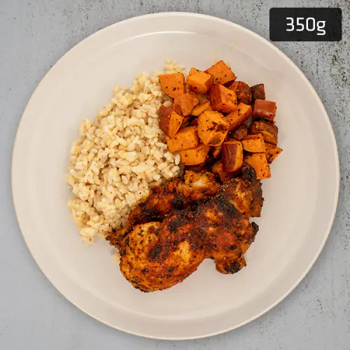 Portuguese Chicken Brown Rice Sweet Potato 350g.webp
