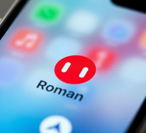 a close up of a smartphone screen showing a romanian ai voice assistant in action.jpg