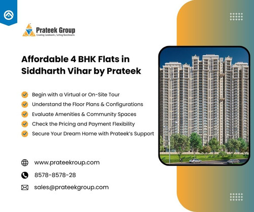 Affordable 4 BHK Flats in Siddharth Vihar by Prateek.jpg