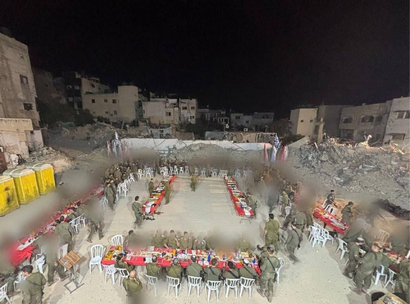 مخيم جنين - توثيق احتفال برأس السنة العبرية من قلب مخيم جنين المهدم....