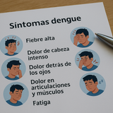 sintomas dengue