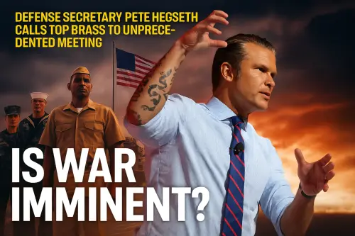U.S. military is on edge as Defense Secretary Pete Hegseth has summoned nearly 800 of the nation's t.webp