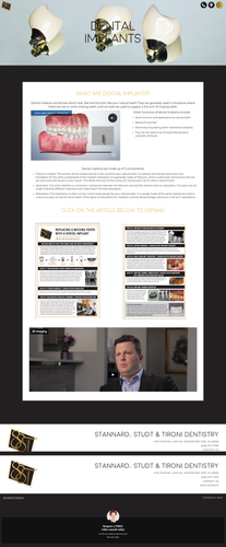 If you are missing one or more teeth, our clinic offers affordable dental implants in Clarkston MI to restore your smile and improve your oral health. Dental implants are a long-lasting solution that looks and feels like natural teeth, giving you confidence in your smile. Our team focuses on providing high-quality care while keeping treatments accessible and budget-friendly.

Learn More- https://www.stannardstudttironidentistry.com/dental-implants