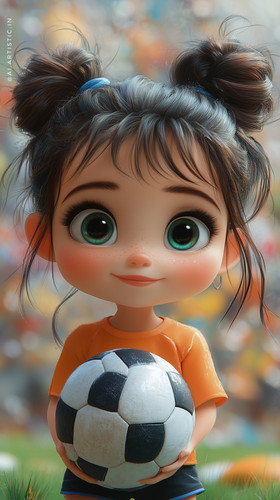 surajarts cute baby girl cartoon character playing football wit 4d566046 8a70 436b b8be 2acd46bd7de9.jpg