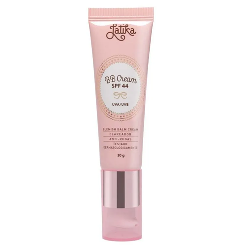 BB CREAM LATIKA FPS 44 CLAREADOR BEGE CLARO N10 BEGE CLARO NATURALLUMINOSO FRASCO 30 G foto 1.png