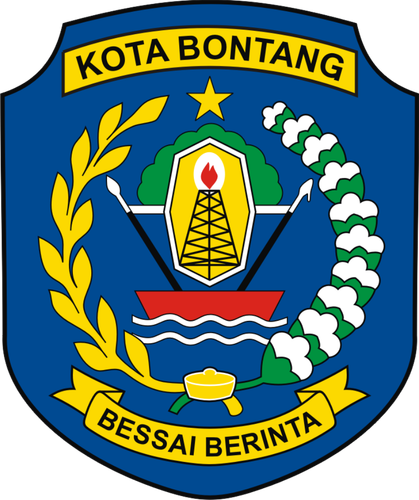 858px Bontang City Vector Logo.png