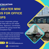 Comfortable, spacious and hassle free travel for the whole office.