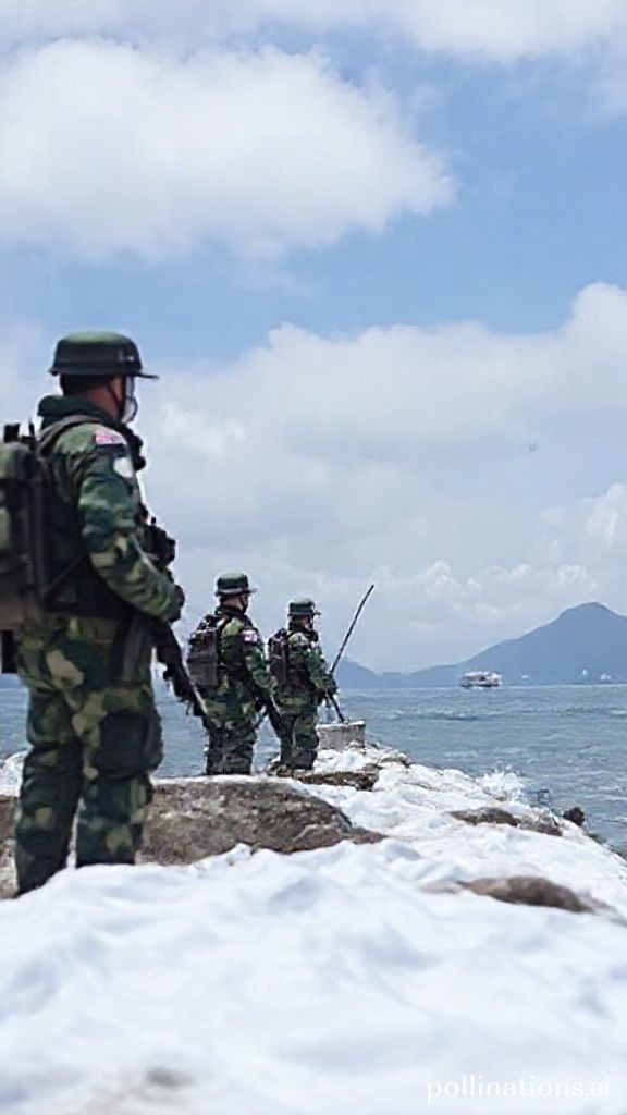 Taiwan coastguard faces China's might near frontline islands