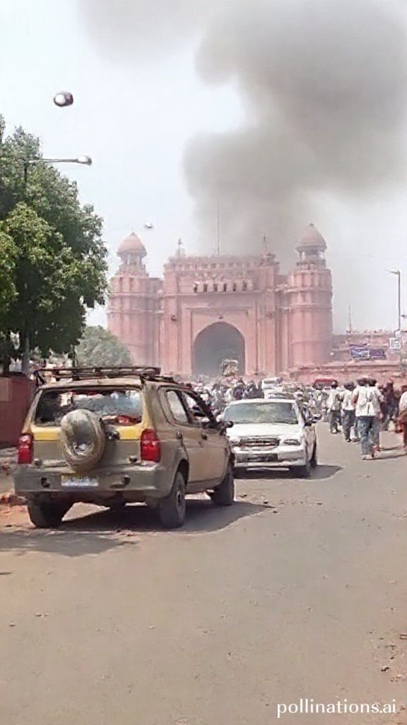 Car blast near New Delhi's historic Red Fort kills at least 8 people, India's police say