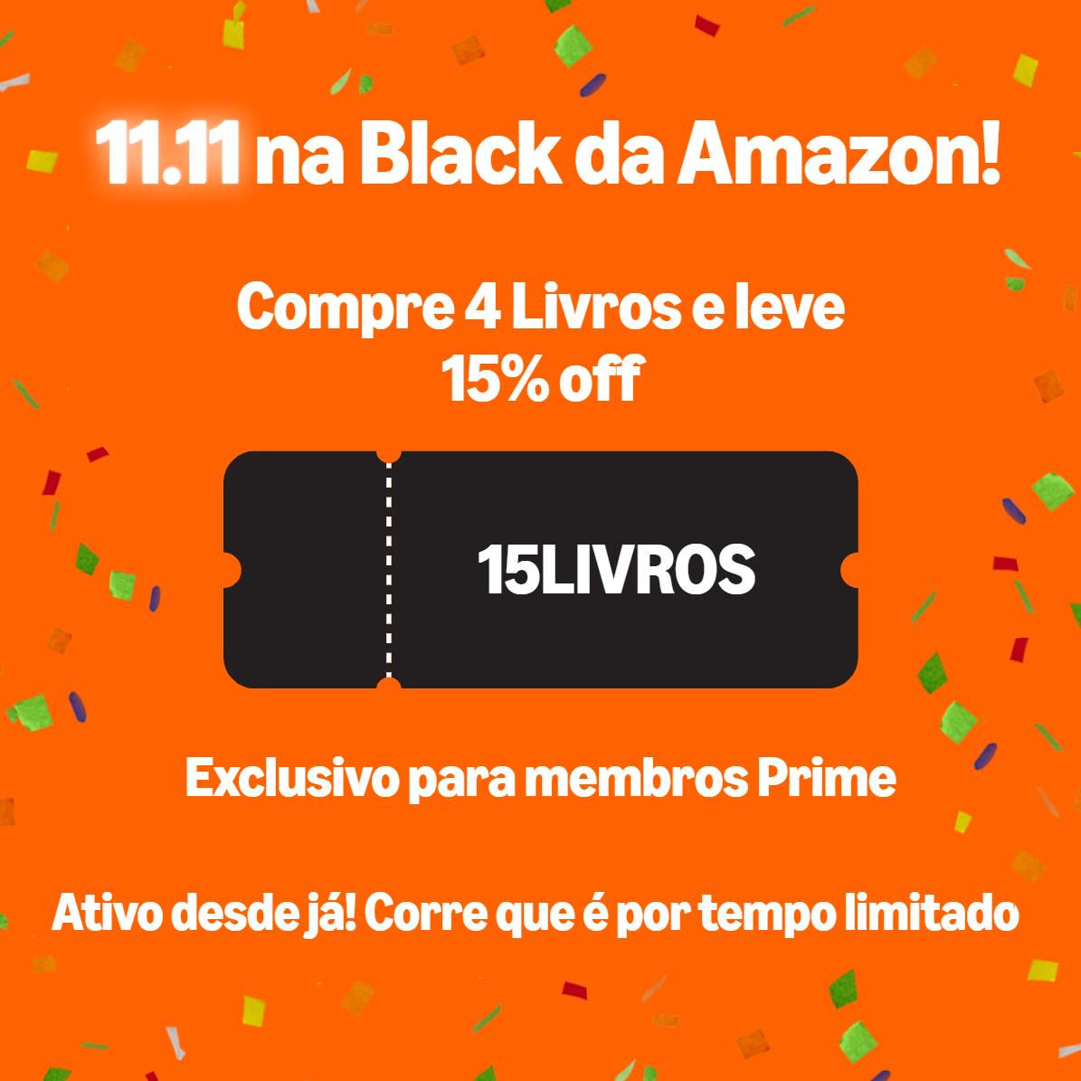 Compre 4 Livros e leve 15% off
