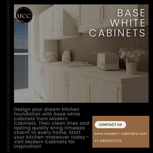 Base white cabinets