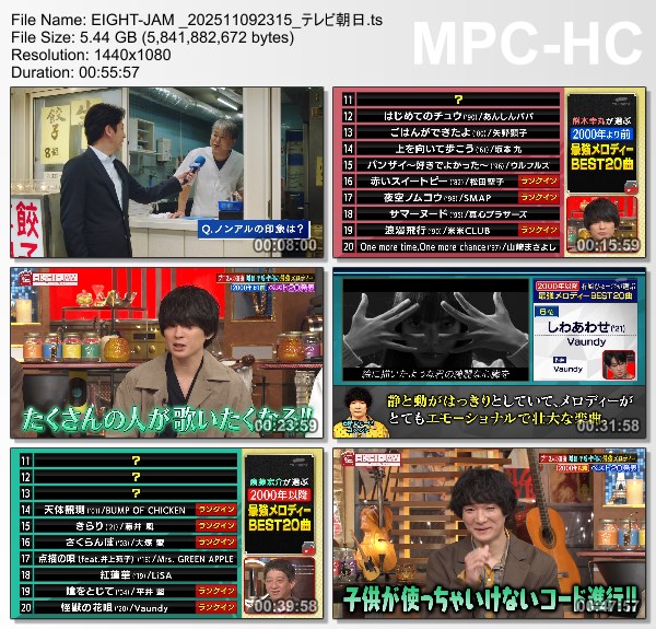 [TV-Variety] エイトジャム – 2025.11.09