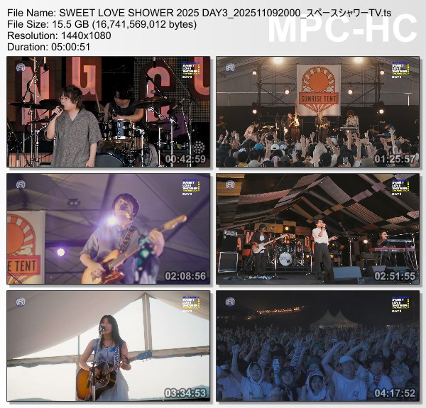 [TV-Variety] SWEET LOVE SHOWER 2025 DAY3 (SSTV 2025.11.09)