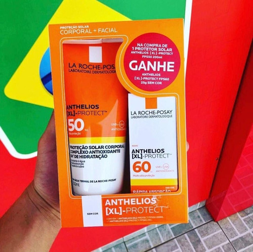 La Roche Posay, Kit Protetor Solar Facial Anthelios XL Protect FPS50 200ML + Protetor Solar Facial X.jpg