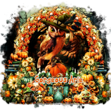 AD Creepy Halloween Owl Theme pfd Kajenna GA